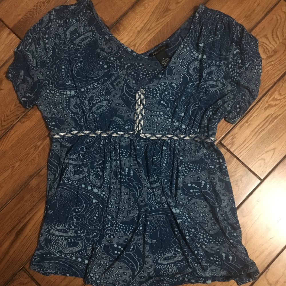BCBGMAXAZRIA graphic pattern Top Large